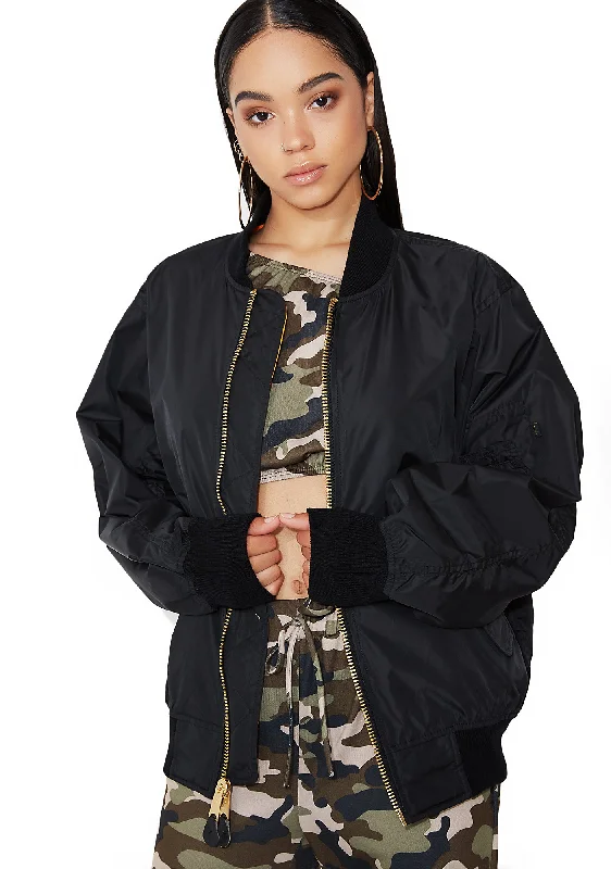 Women's Clothing MA-1 Flight Jacket