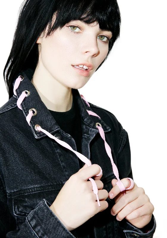 Women's Occasion Wear Clothes Shackle Denim Jacket