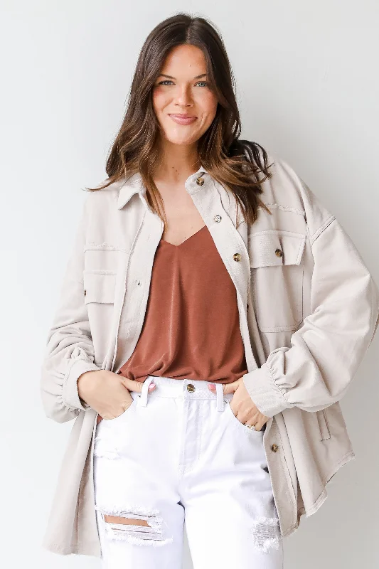 Women's Plus-Size Outfit From My Perspective Shacket