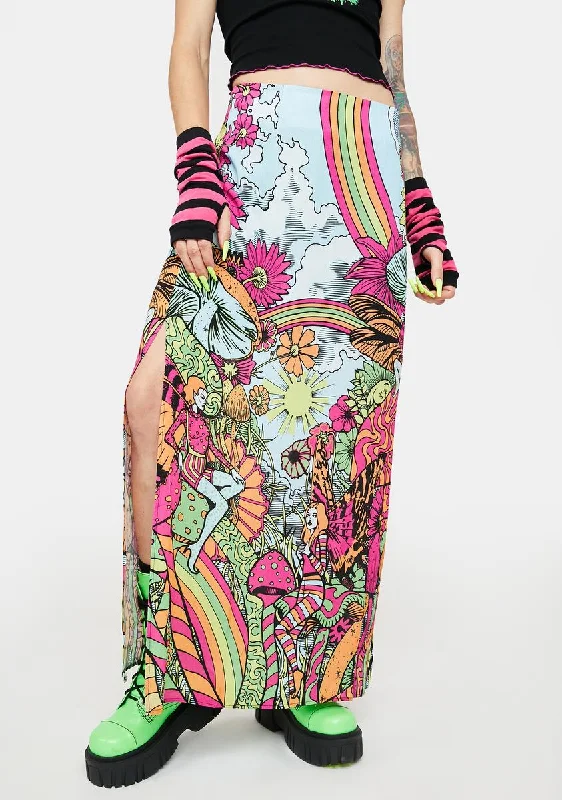 Women's Tops And Clothing Scenic Route Maxi Skirt