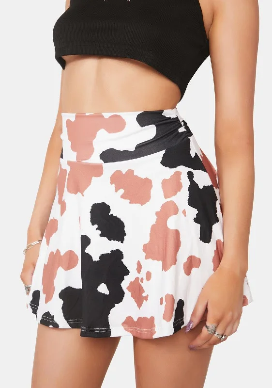 Women's Clothing Apparel Sets Mocha Have Your Mooment Mini Skirt