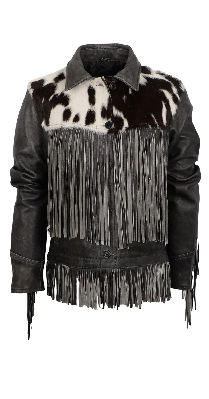 Women's Trendy Clothing STS Ranchwear Womens Frontier Blackstone/Cowhide Leather Leather Jacket Women's Trendy Clothing STS Ranchwear Womens Frontier Blackstone/Cowhide Leather Leather Jacket