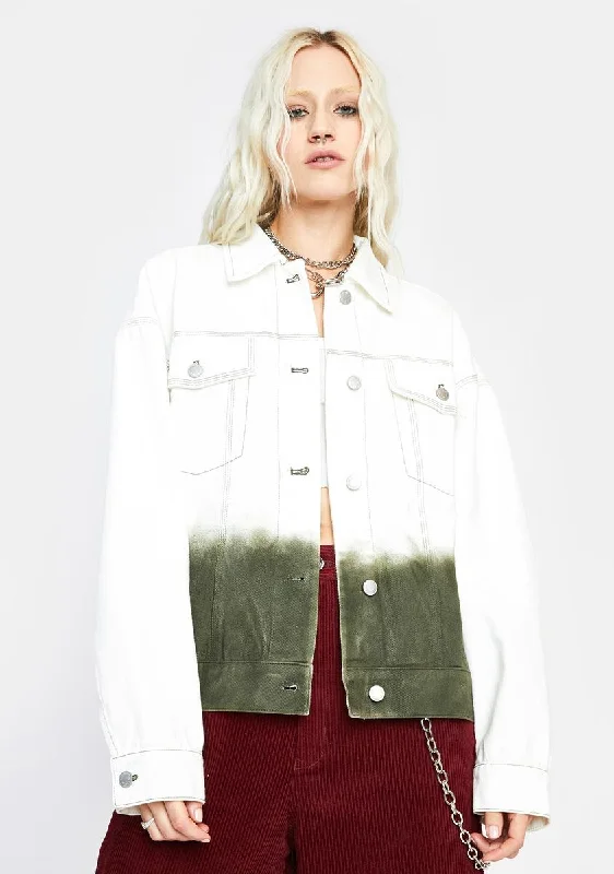 Women's Trendy Outfit Tyler Ombre Denim Jacket
