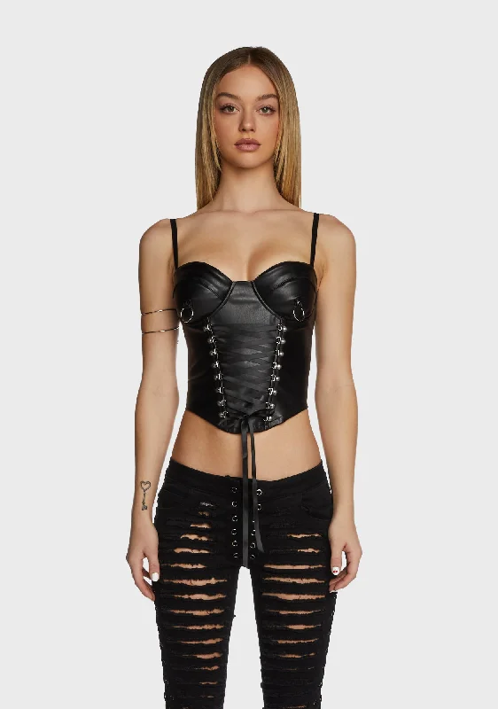 Women's Weekend Outfit Bad Reputation Bustier Top