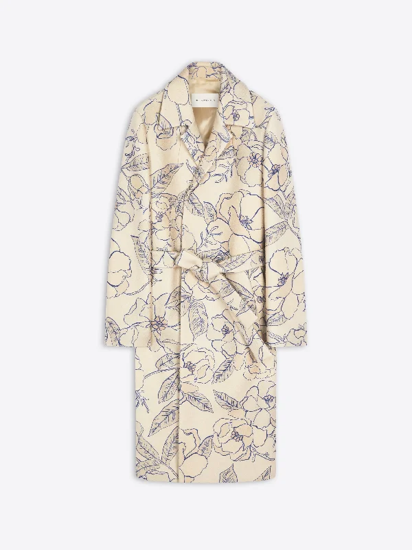 Women's Travel Apparel Floral coat