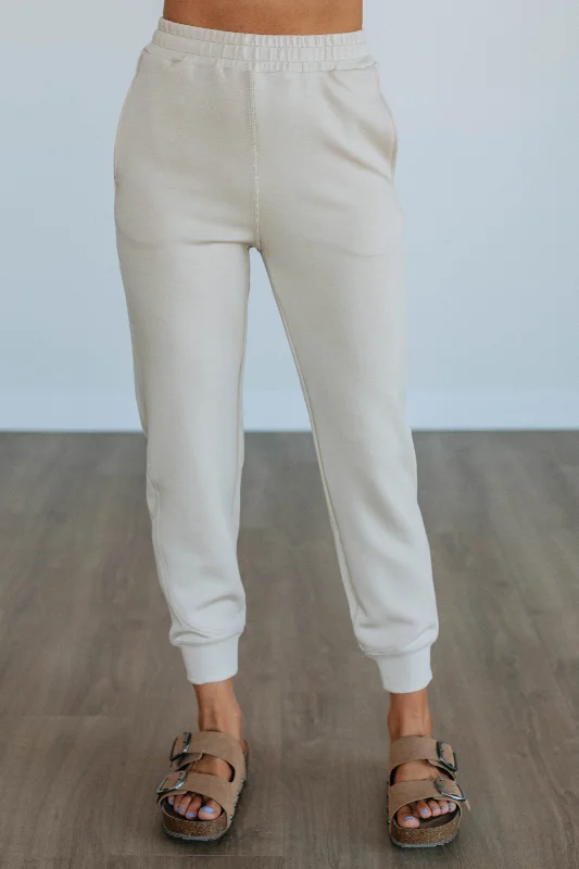 Women's Relaxed Clothes Kordell Lounge Joggers - Natural