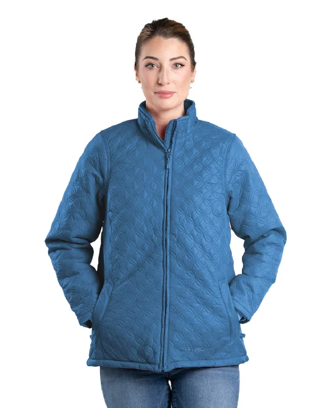Women's Layered Outfit Berne Riptide Nylon Ladies Trek Jacket