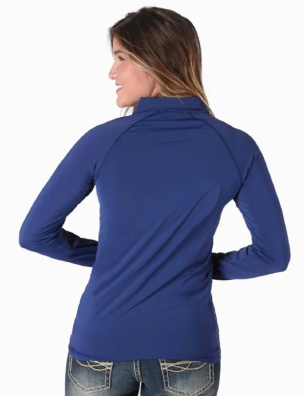 Women's Relaxed Clothes Cowgirl Tuff Womens Full Zip Cadet UPF Indigo Nylon Softshell Jacket Women's Relaxed Clothes Cowgirl Tuff Womens Full Zip Cadet UPF Indigo Nylon Softshell Jacket