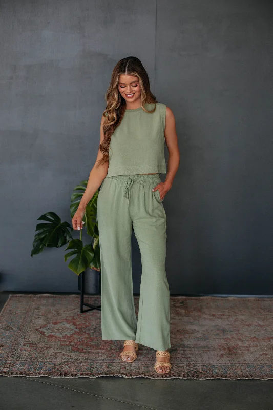 Women's Apparel Hampton Two-Piece Set - Fern