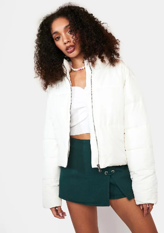 Affordable Trendy Clothes For Women Flex In The City Puffer Jacket