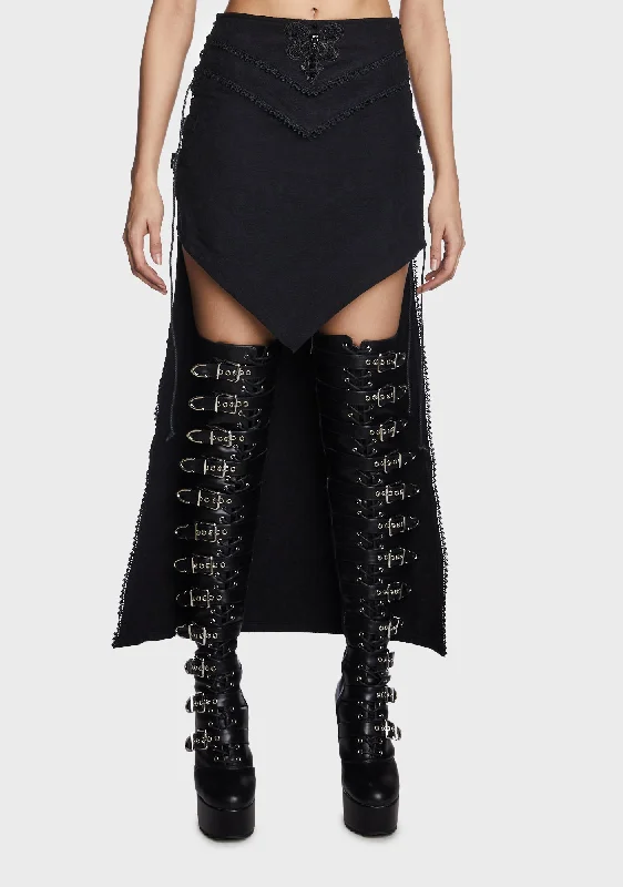 Affordable Trendy Clothes For Women Gothic Jacquard Skirt