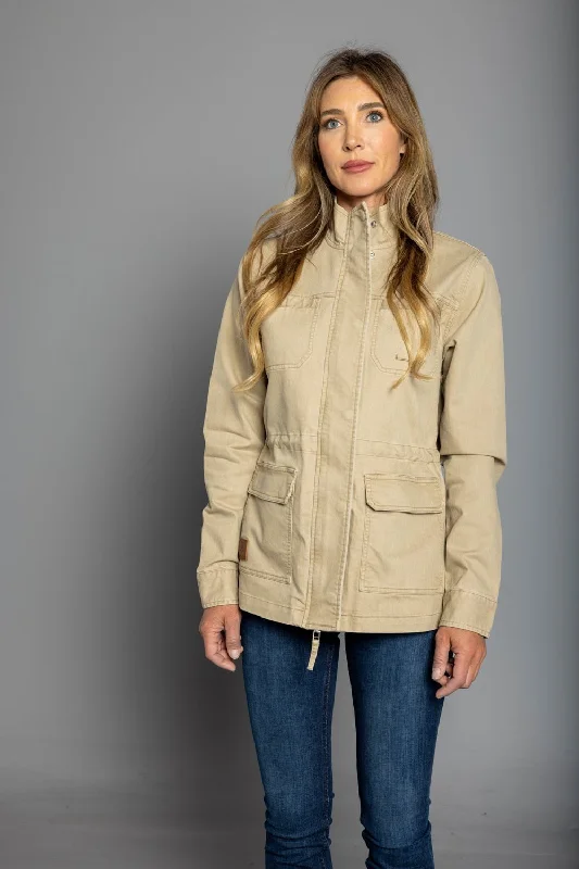 Comfortable Lounge Clothing Kimes Ranch Womens Riggin Utility Khaki Cotton Blend Cotton Jacket Comfortable Lounge Clothing Kimes Ranch Womens Riggin Utility Khaki Cotton Blend Cotton Jacket