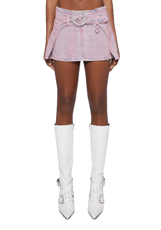 Sustainable Women's Apparel Style Savvy Mini Skirt