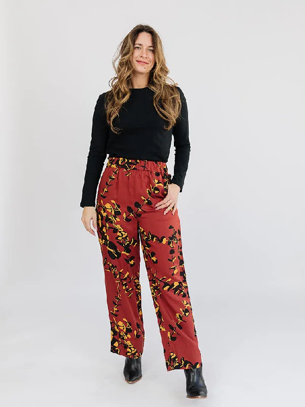 Fashion-Forward Women's Clothing Rosie Pant - Eucalyptus Spice