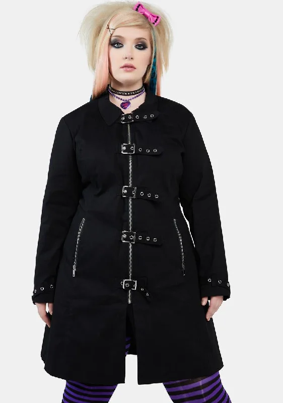 Casual Clothing For Women Plus Merch Booth Trench Coat