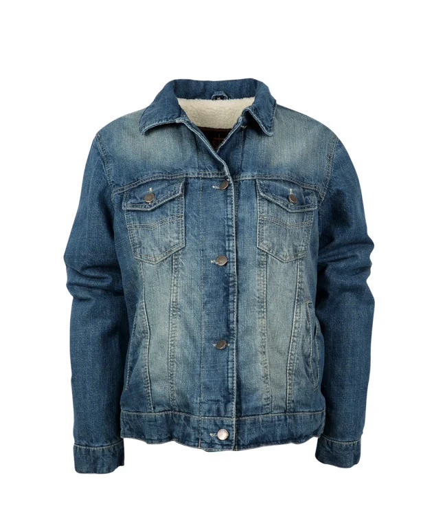 Casual Apparel For Women STS Ranchwear Womens Telluride Denim 100% Cotton Cotton Jacket Casual Apparel For Women STS Ranchwear Womens Telluride Denim 100% Cotton Cotton Jacket