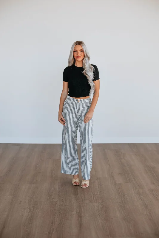 Charming Women's Clothes For Special Events Paigey Striped Pants