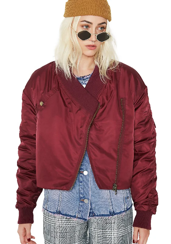 Charming Women's Garments Delusion Bomber