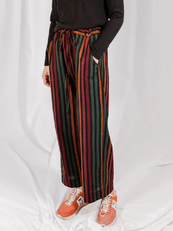 Women's Seasonal Wardrobe Clothing Emmy Drawstring Pant - Sunset Stripe