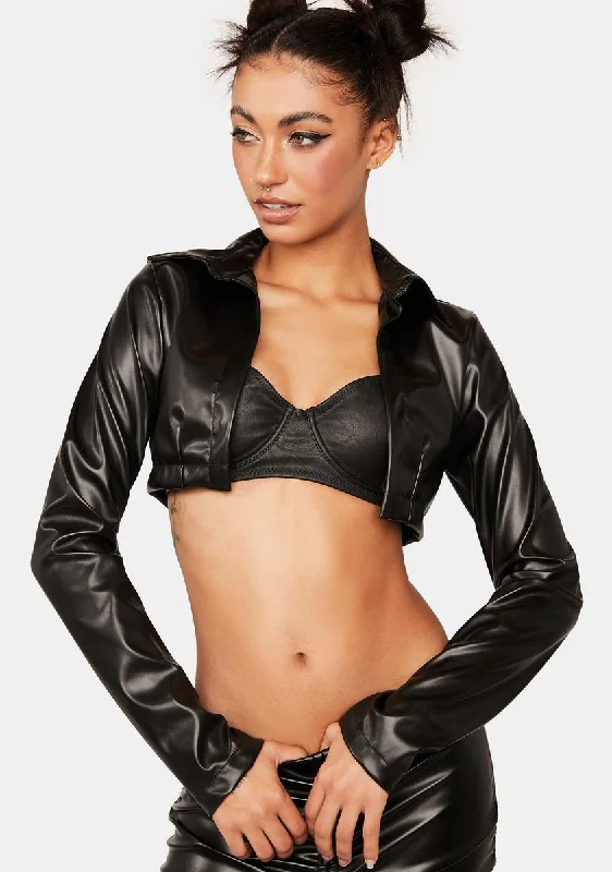 Classic Women's Apparel Yem Cropped Coat