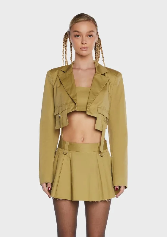 Women's Loungewear Clothes Porter Crop Jacket