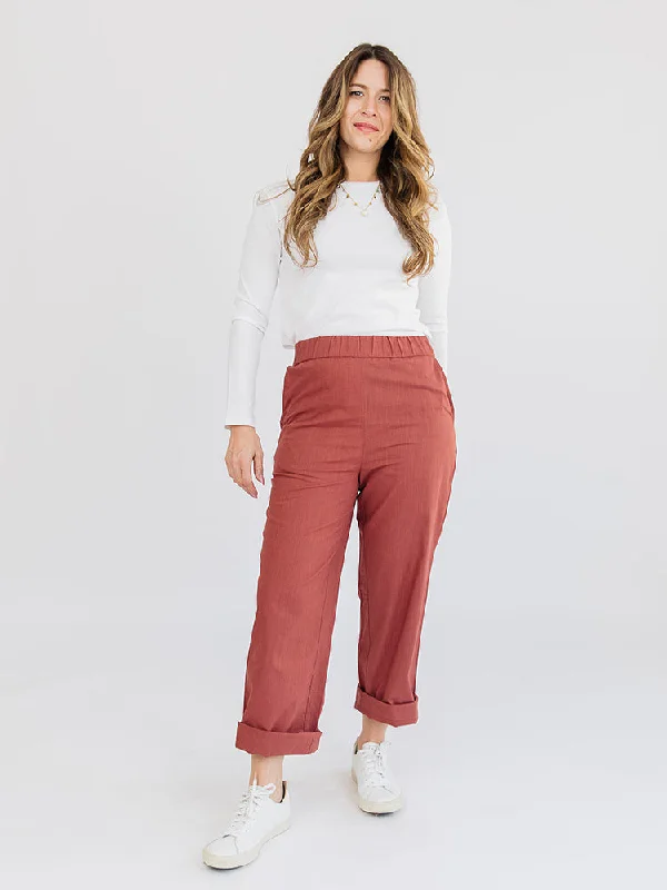 Women's Tops And Clothing Rosie Pant - Cinnamon