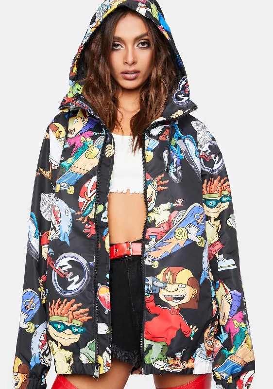 Classic Clothes For Women Rocket Power Windbreaker