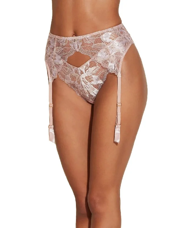 Women's Vacation Outfit Paradiso Women's Garter Belt Parad4141 In Mandorla