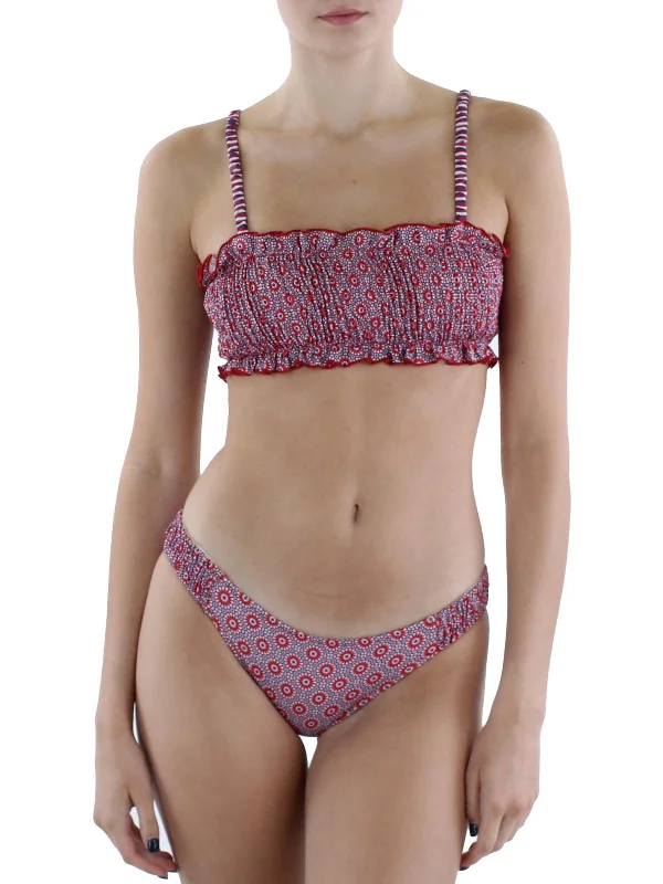 Women's Activewear Apparel Womens Printed Bikini Swim top