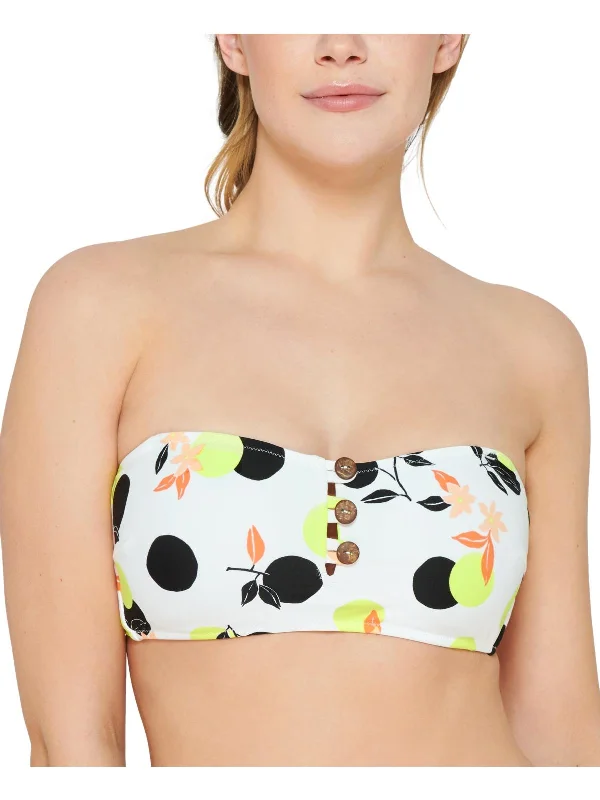 Classic Women's Clothing Styles Womens Printed Bikini Bikini Swim top