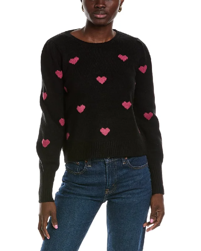Women's Clothes For Work Splendid Adeline Heart Sweater