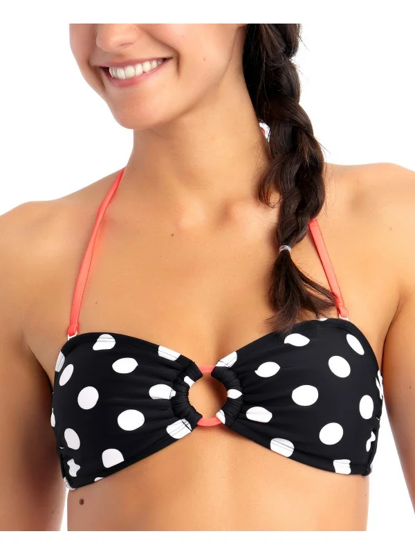 Women's Relaxed Outfit Womens PolkaDot Bandeau Bikini Swim top