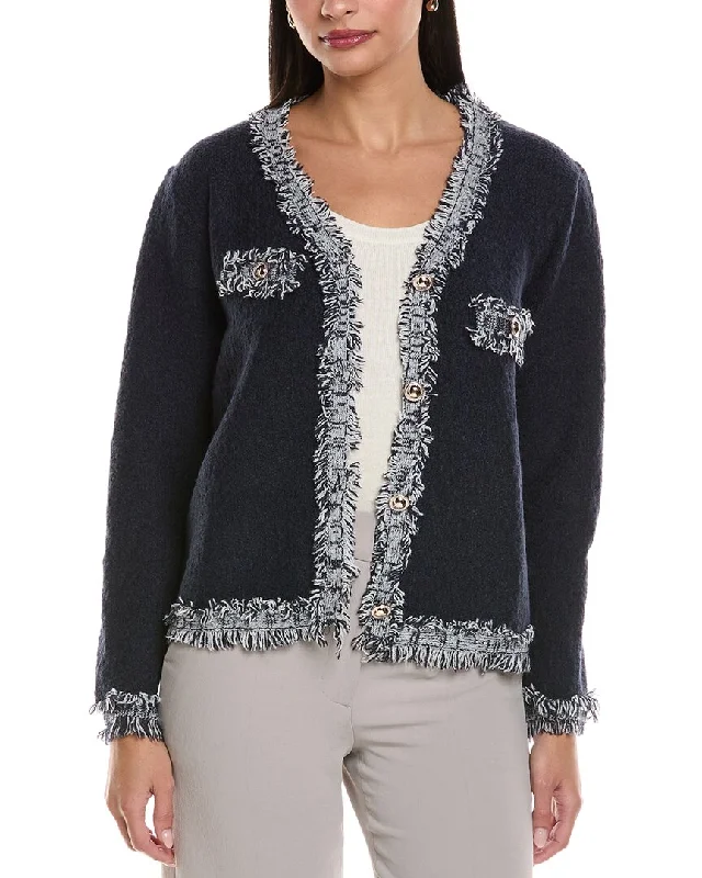 Women's Fashion-Forward Apparel ANNA KAY Pearl Jam Cashmere-Blend Cardigan