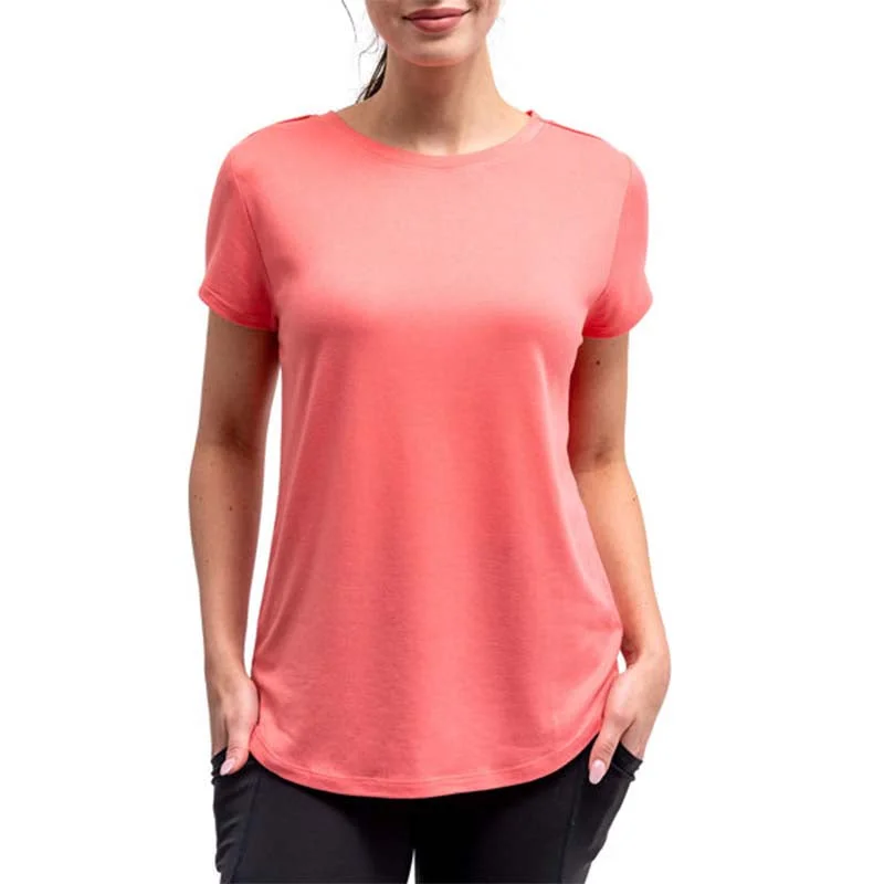 Women's Plus-Size Apparel Coral Pajama Top