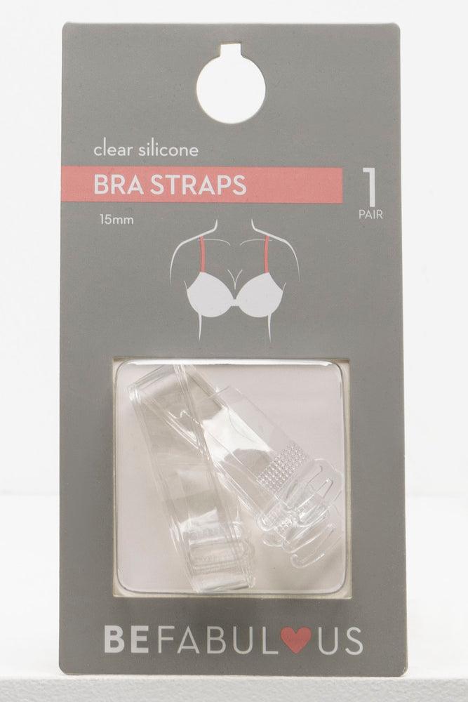 Women's Transitional Attire Bra Clear Straps 15Mm