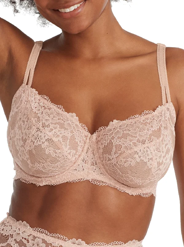 Women's Outerwear Apparel Camio Mio Women's Lace Unlined Side Support Bra