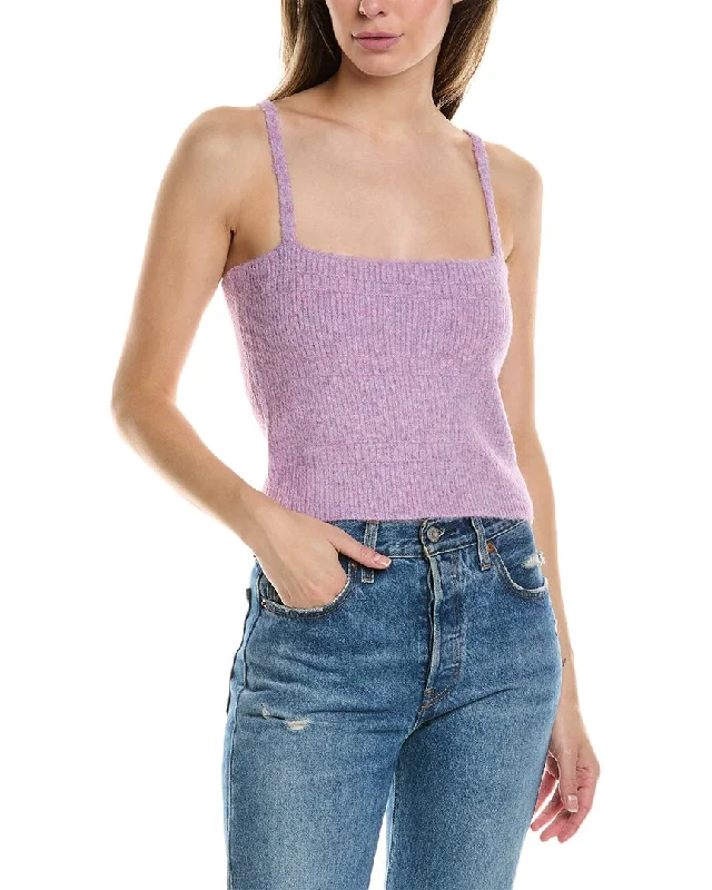 Elegant Women's Evening Garments Saltwater Luxe Ronny Wool-Blend Tank Sweater