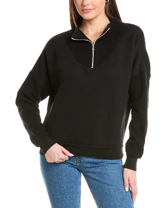 Women's Comfy Attire For Lounging perfectwhitetee 1/4-Zip Pullover