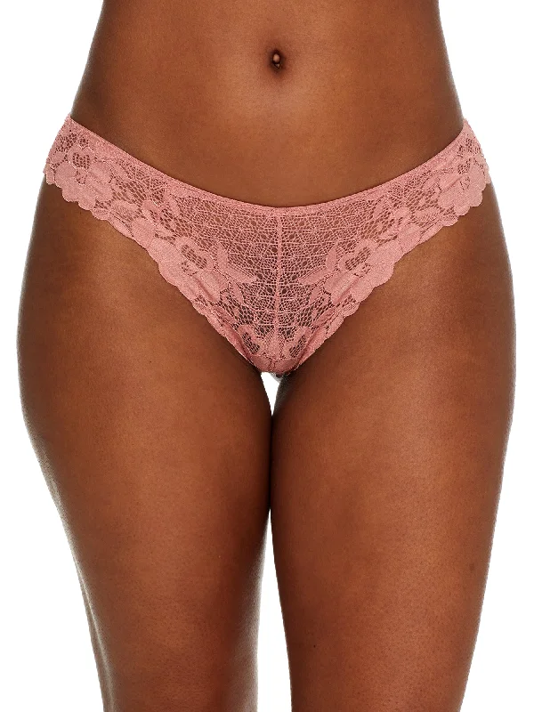 Stylish Women's Outfit Bare Women's The Essential Lace Thong