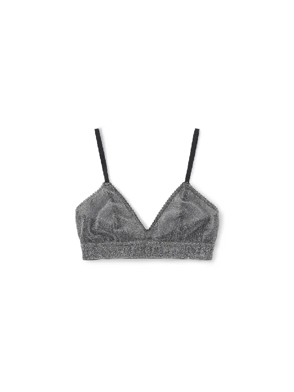 Chic Clothes For Women Lurex Bra