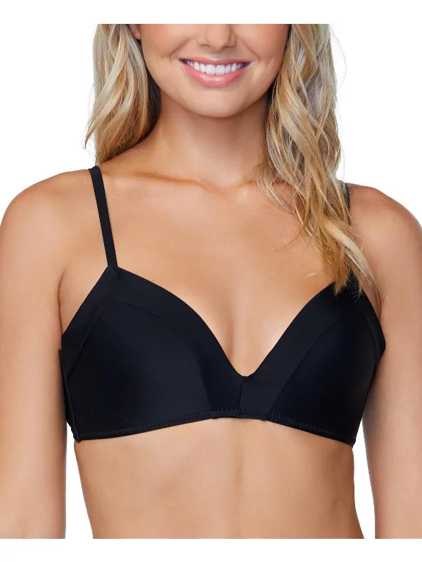 Women's Stylish Outdoor Outfit Womens Solid Adjustable Bikini Swim top