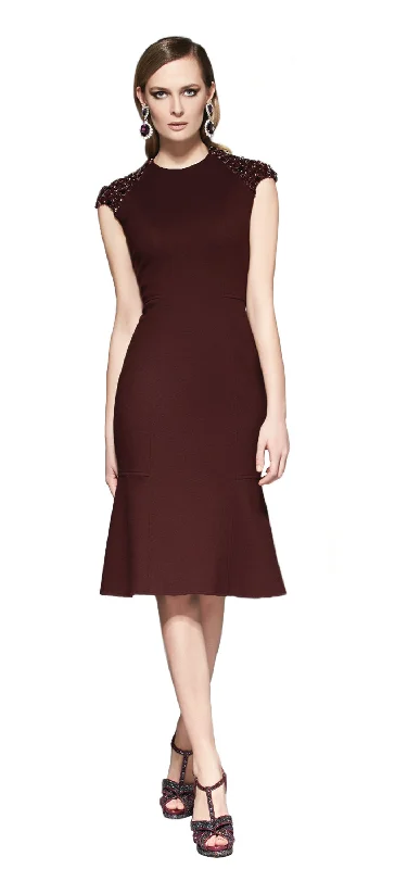 Outlet Clothing Cap Sleeve Dress