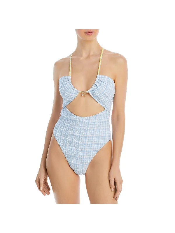 Women's Stylish Casual Garments Rizzo OP Classic Womens Cut-Out Polyester One-Piece Swimsuit