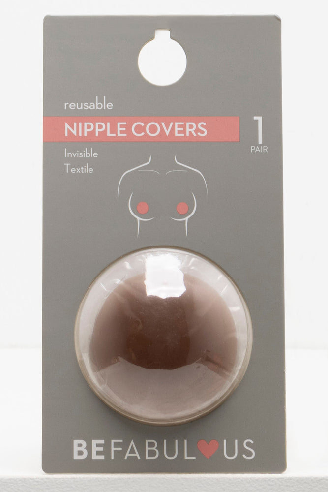 Classic Women's Clothing Styles Nipple Caps Dark Natural