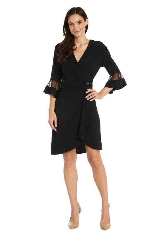 Trendy Fashion Sale R&M Richards 9871 Short Cocktail Knee Length Dress