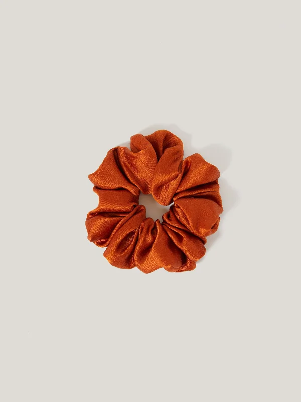 Casual Clothes For Women Silk Scrunchie | Copper