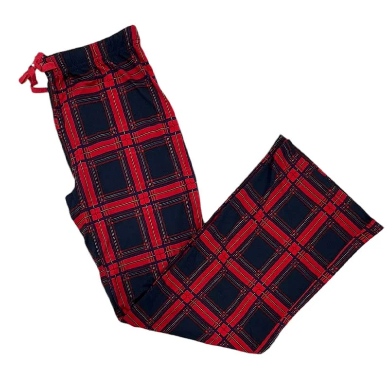 Affordable Women's Clothes Men's Plaid Pajama Pants