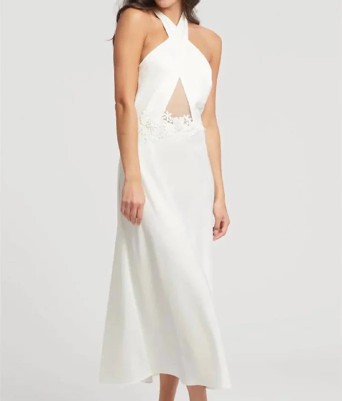 Women's Fashion Clothes Diana Gown In Ivory