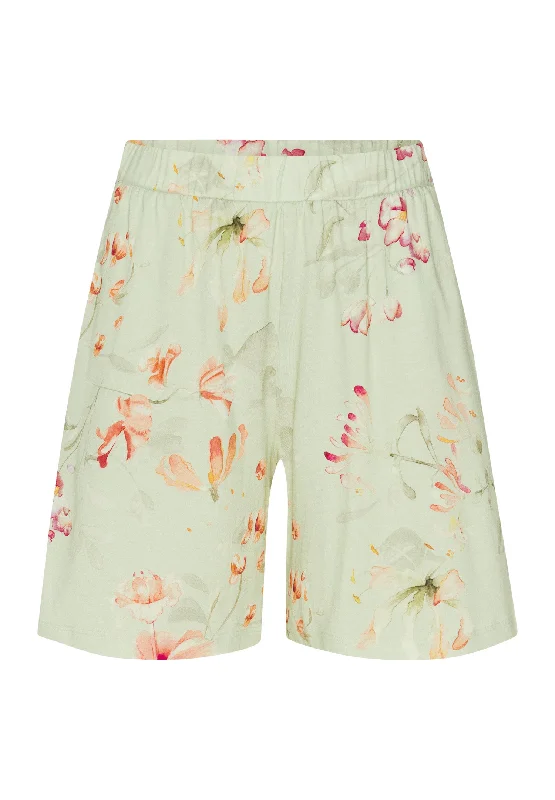 Women's Vintage-Inspired Clothing Sleep And Lounge Shorts | Aquarelle Garden 77486-1260