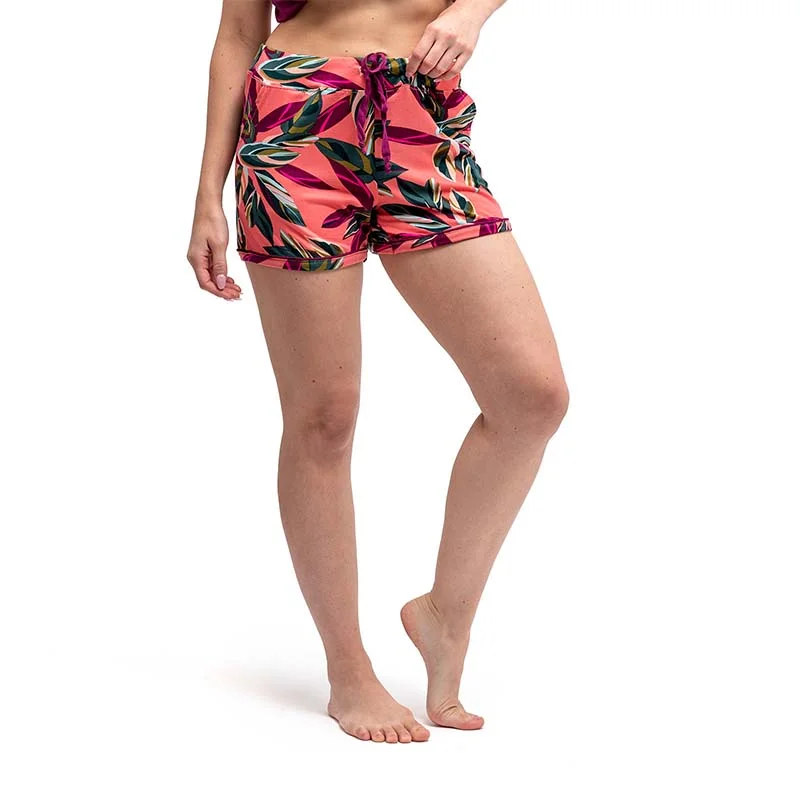 Modern Women's Apparel Calm Spring Drawstring Pajama Shorts